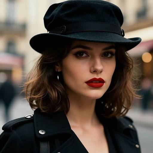 Hyperrealistic French Gangster Portrait