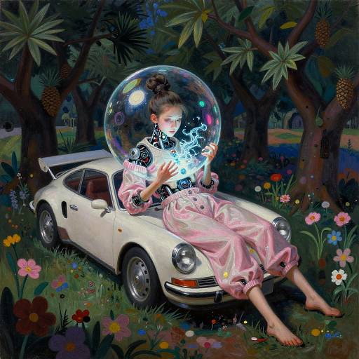 Cinematic Cyberpunk Fantasy Aesthetic