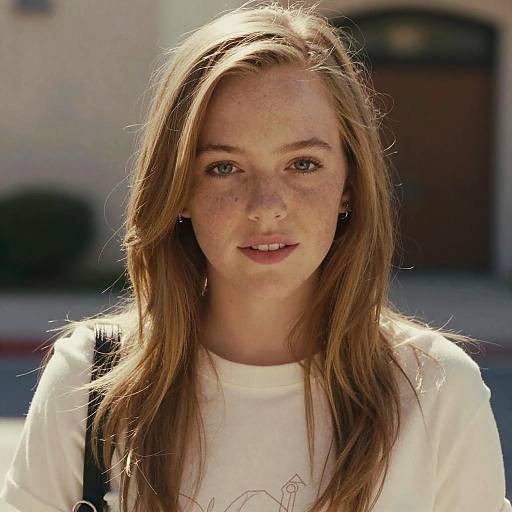 Vintage Portrait of Young Lindsay Lohan