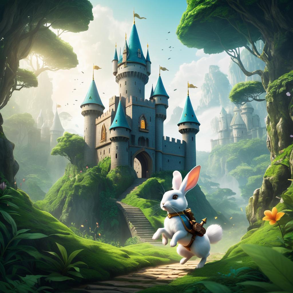 Mystical Rabbit-Castle Galloping Adventure