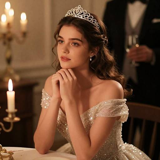 Elegant Portrait of a Young Woman