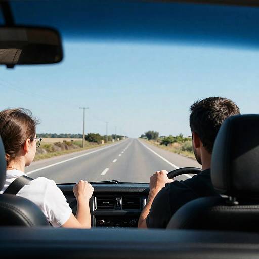 Road Trip: A Drive into the Horizon