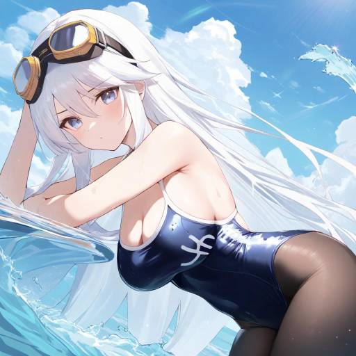 Azure Lane Girl by the Water