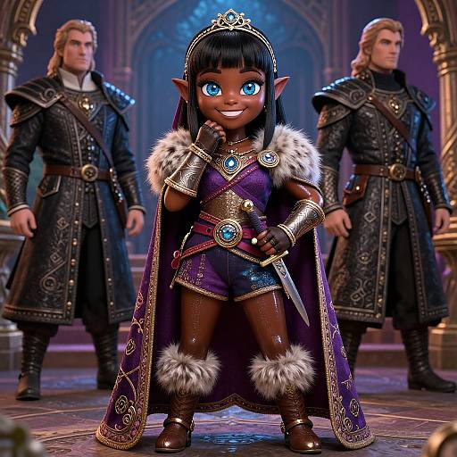 Nisei Muramasa Elf Adventurer Portrait