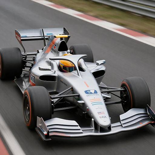 Hyper-Real Futuristic Racer in Ultra-HD