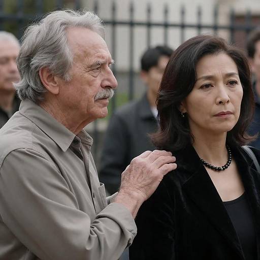 Candid Portrait of Two Individuals