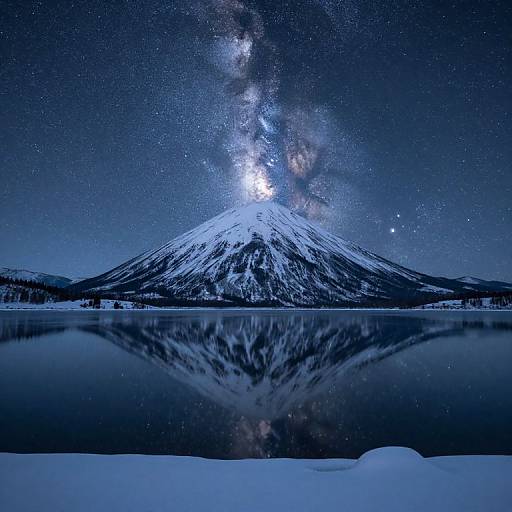 Serene Snow and Starlight Symphony