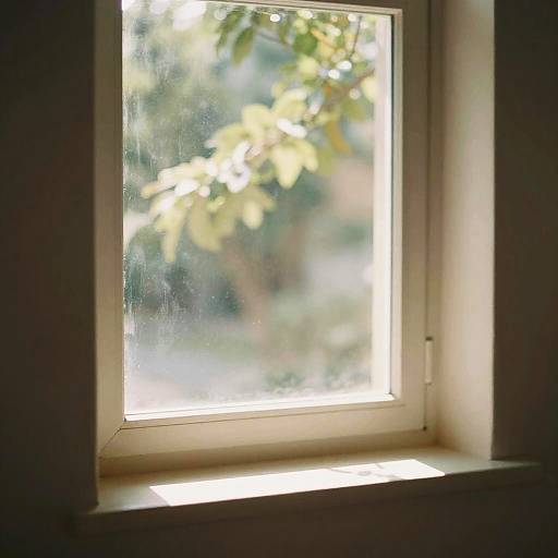 Dreamy Sunlit Window Scene