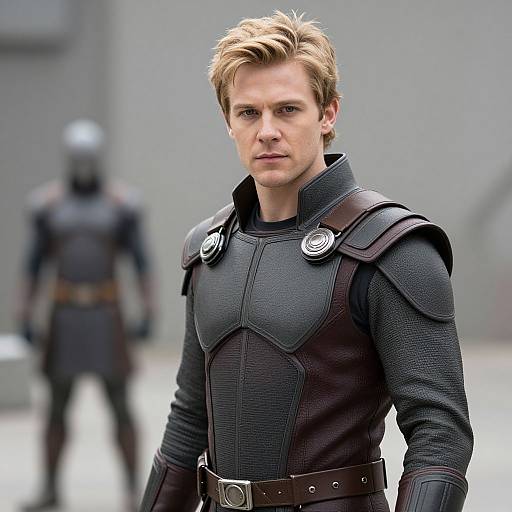 Realistic Adam Warlock Costume Portrait