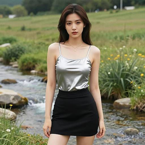 Stylish Woman by Meadow Creek