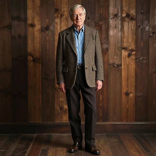 Elegant Portrait of Older Man