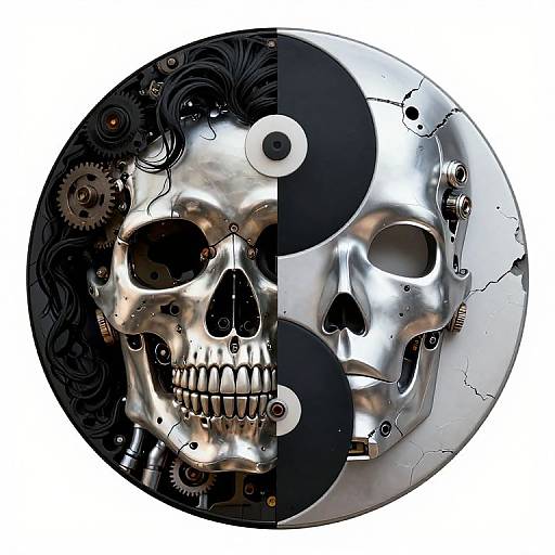 Mechanical Michael Jackson Yin Yang