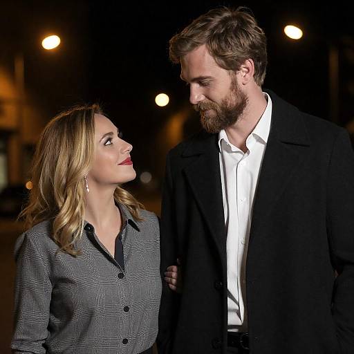 Nighttime Love: A Romantic Encounter