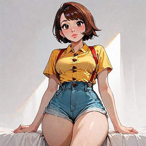 Curvy Gloria Cosplay With Misty Vibe