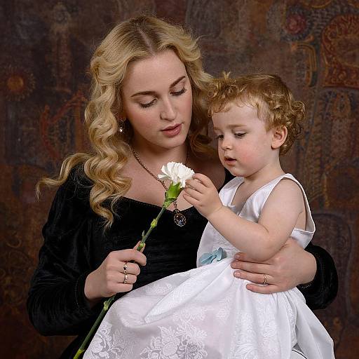 Madonna with Christ Child and Carnation