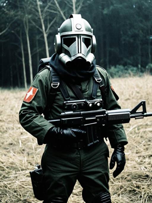 Realistic Air Raid G1 Cosplay Man