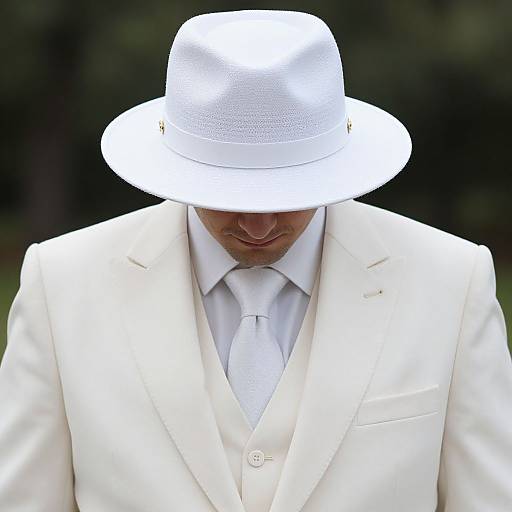 Elegant White Wedding Outfit Man