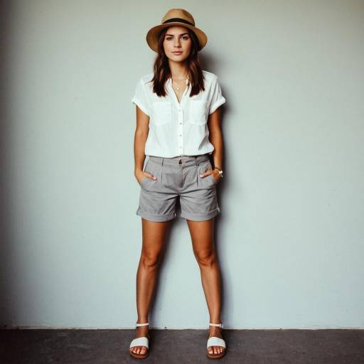 Stylish Summer Outfit for a Young Woman