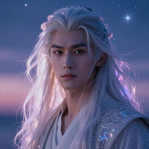 Ethereal Twilight Portrait of Jacob