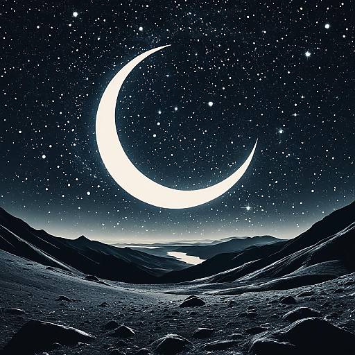 Cosmic Ballet of Silence and Harmony