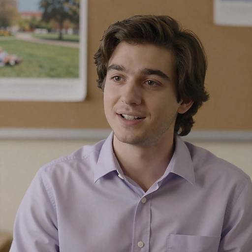 Casual Portrait of a Young Man