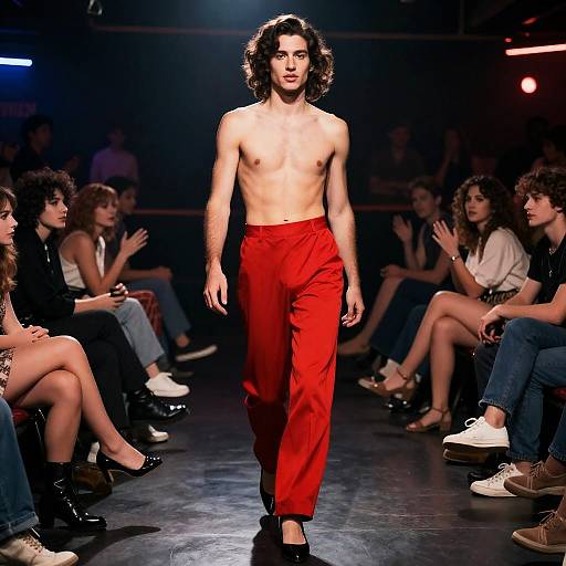 Vintage Rockstar in Crimson Hot Pants