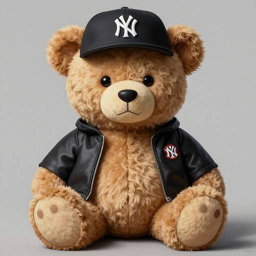 Gangsta Teddy Bear in Todd Schorr Style