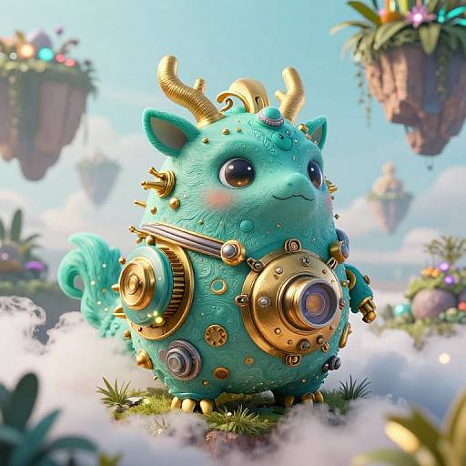 Whimsical Fantastical Creature Pump