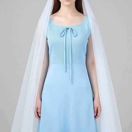 Elegant Winter Elsa-Inspired Dress
