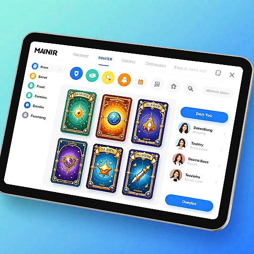 Creative Fantasy Game Card Maker