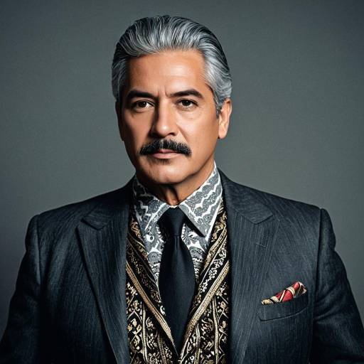 Mature Latin Gentleman in Vintage Blazer