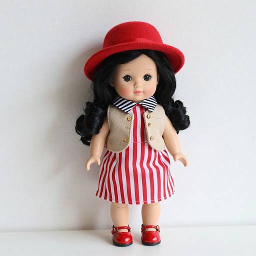 Vintage Doll with Detailed Styling