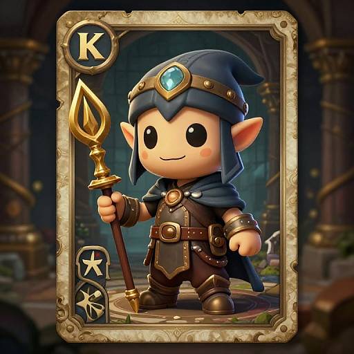 Chibi D&D Dungeon Minion Amulet