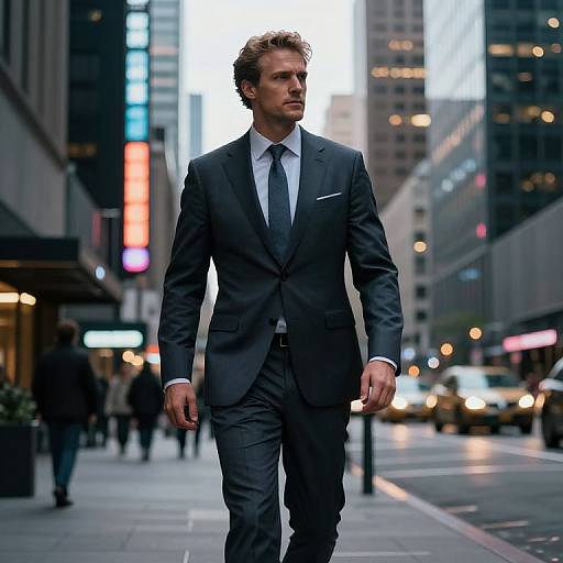 Christensen in Urban Evening Portrait