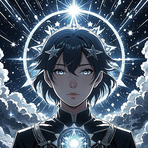 Celestial Oracle in Tite Kubo Style