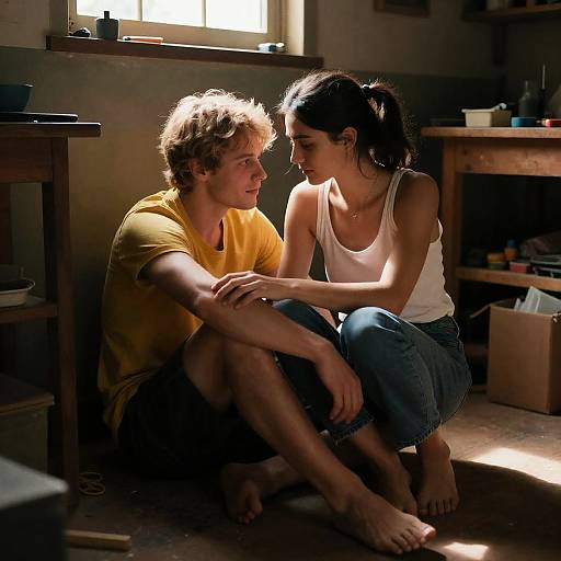 Intimate Moments in a Cluttered Workshop