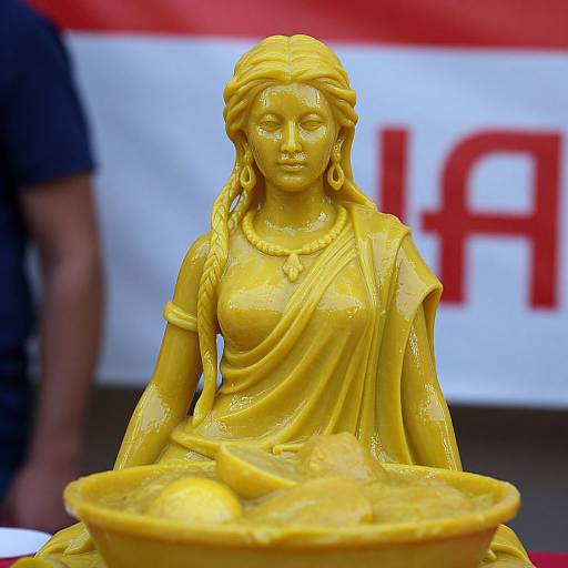 Lemon Chutney Woman Sculpture