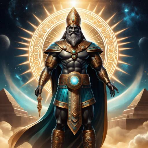 Ancient Egyptian Warrior God