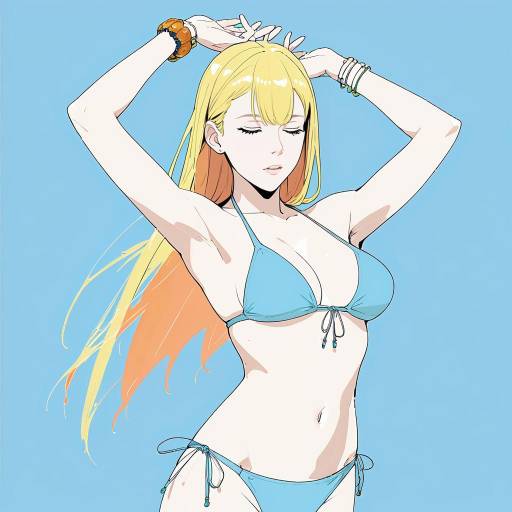 Swimsuit Pose of Fire Emblem Character