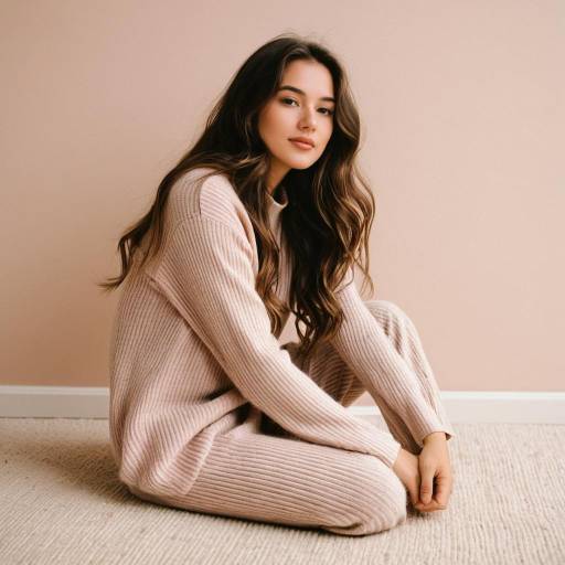 Cozy Indoor Scene with Young Woman