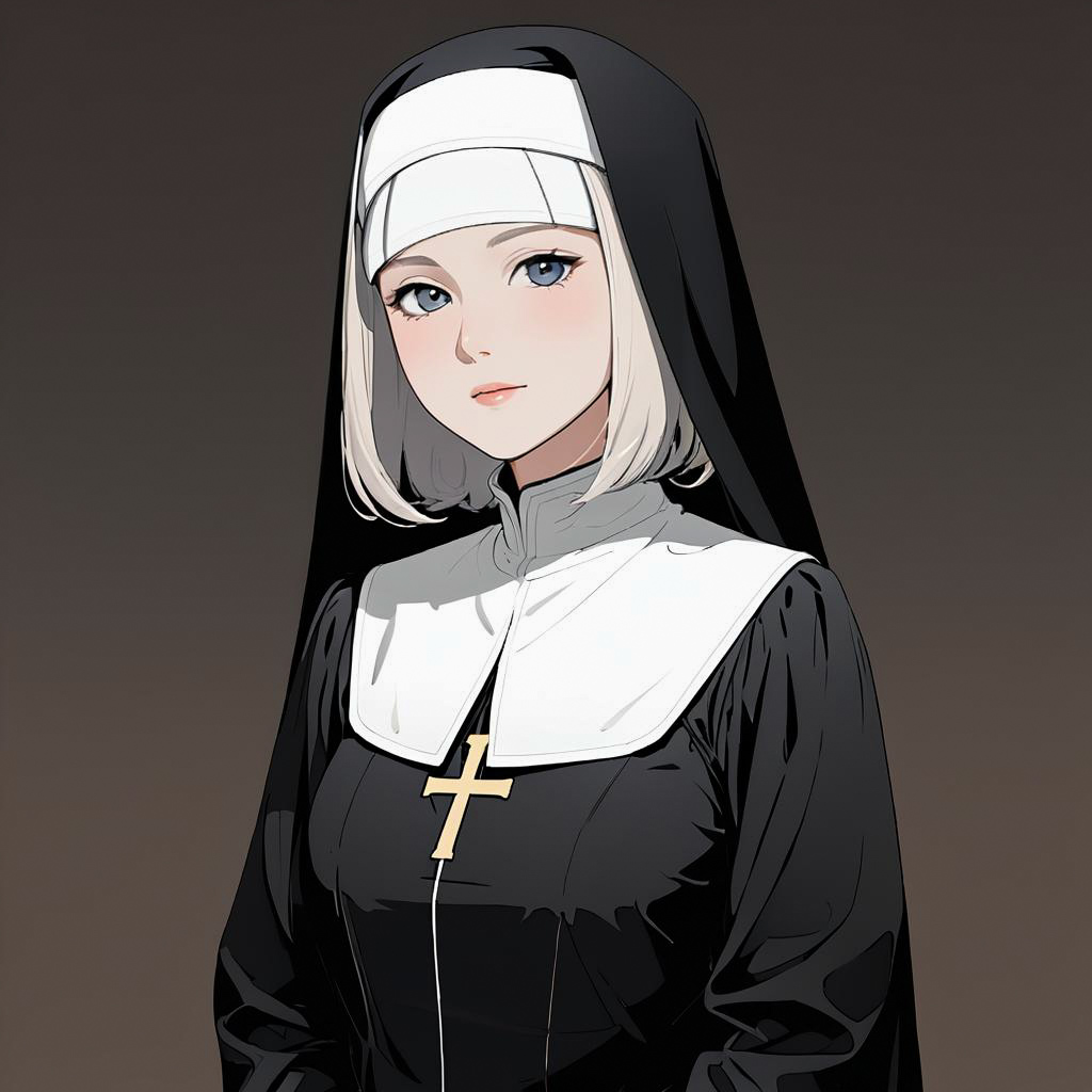 Grieving Mother Superior in Moe Style