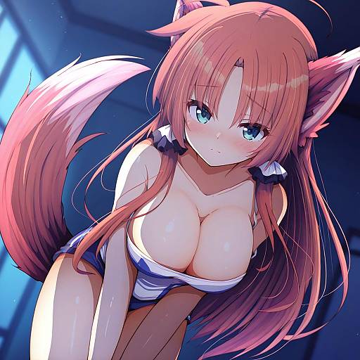 Illustration of Arf, lyrical nanoha in the style of Darumoon