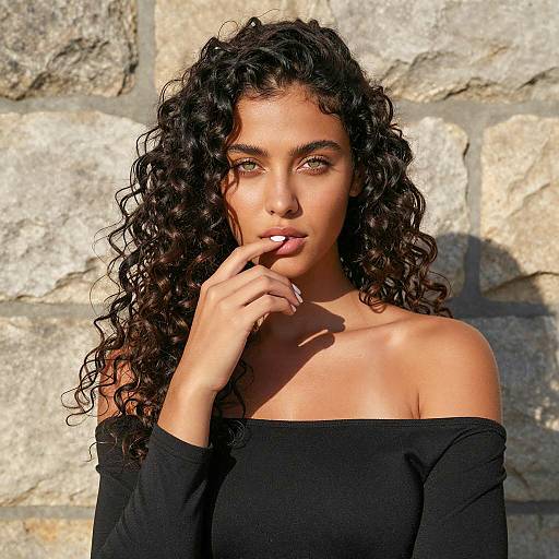 Portrait of a Young Woman in Sunlight