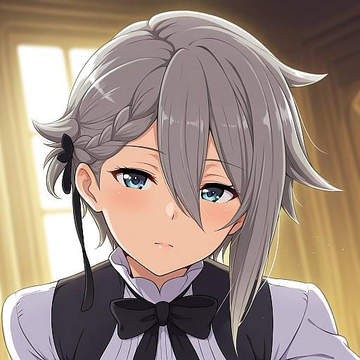 Illustration of Ange (princess principal), princess principal in the style of Q (ed69)