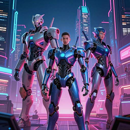 Futuristic Cyberpunk Movie Covers