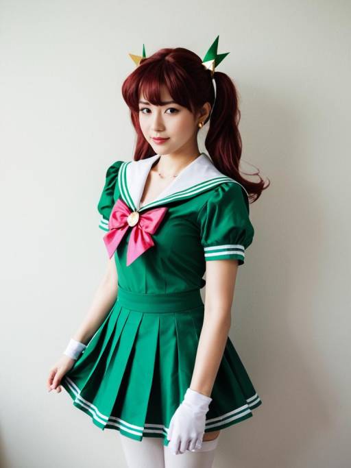 Realistic Makoto Kino Cosplay Portrait