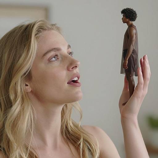 Dreamy Portrait of Feminine Power