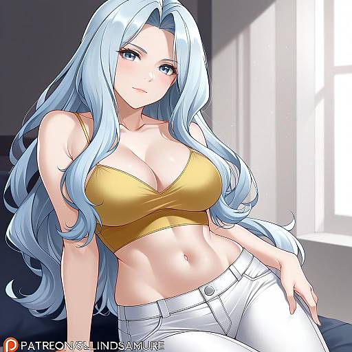 Illustration of Karen (pokemon), pokemon in the style of Aslindsamure