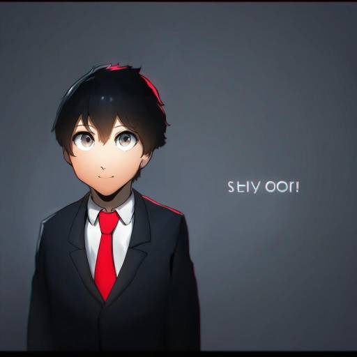 Illustration of Adachi tooru, persona in the style of Niwarhythm