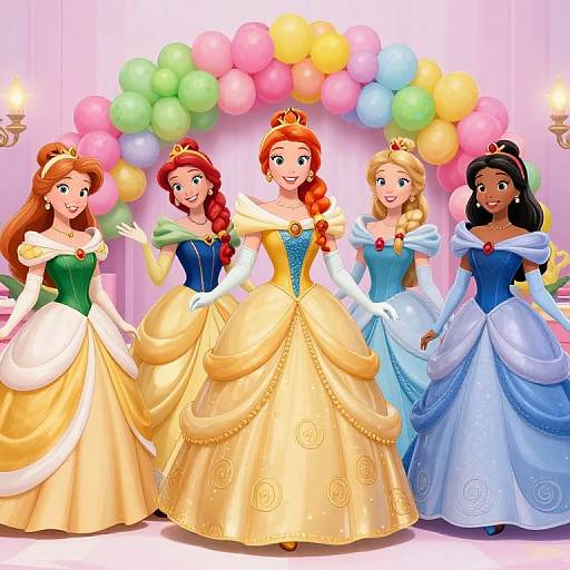 Disney Princesses Birthday Celebration